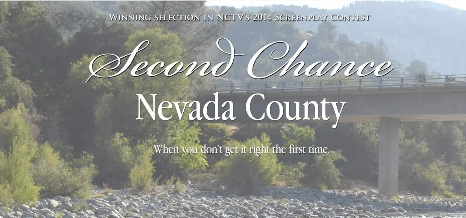 Second Chance, Nevada County title cover.