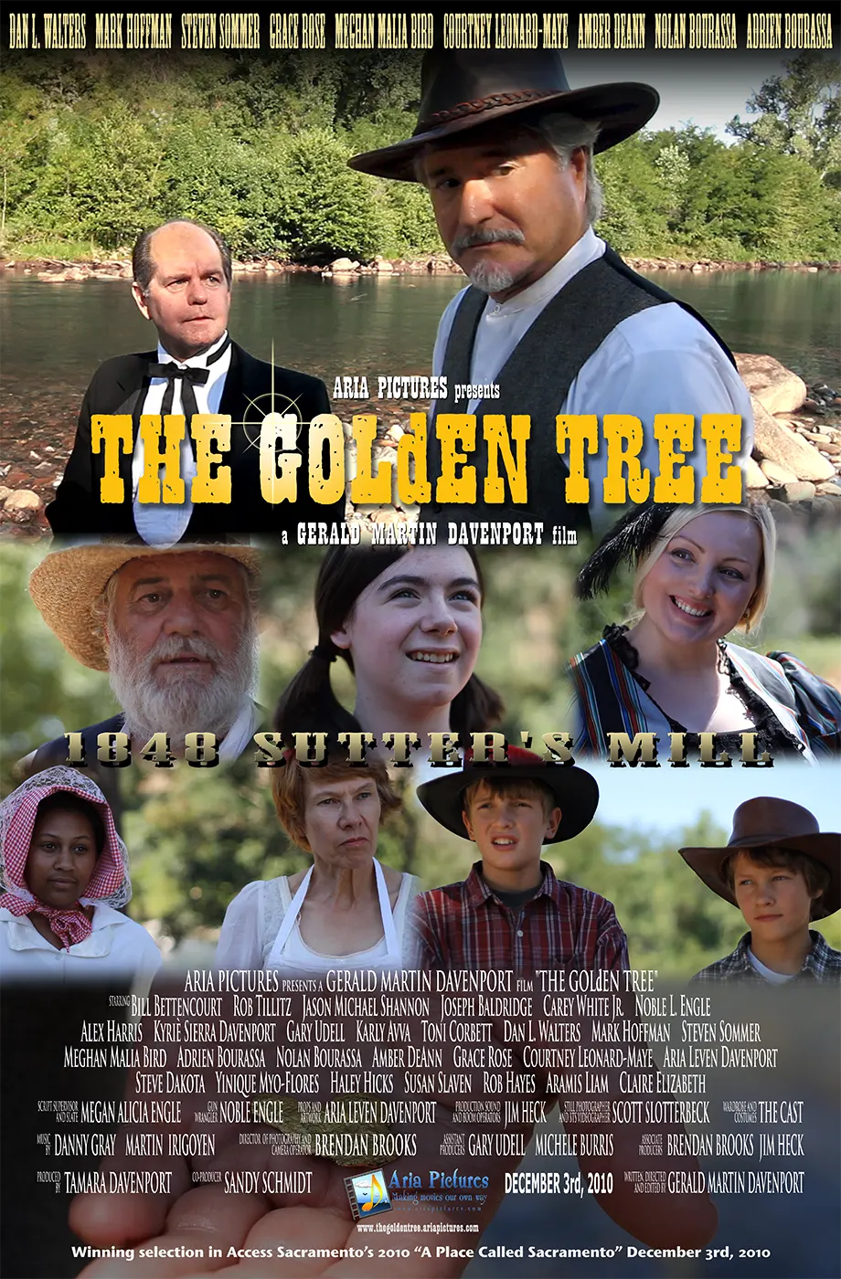 Carey White Jr poster from THE GOLdEN TREE (2010).