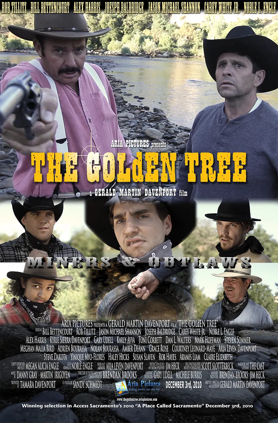 1855 Miners & Outlaws poster from THE GOLdEN TREE (2010).