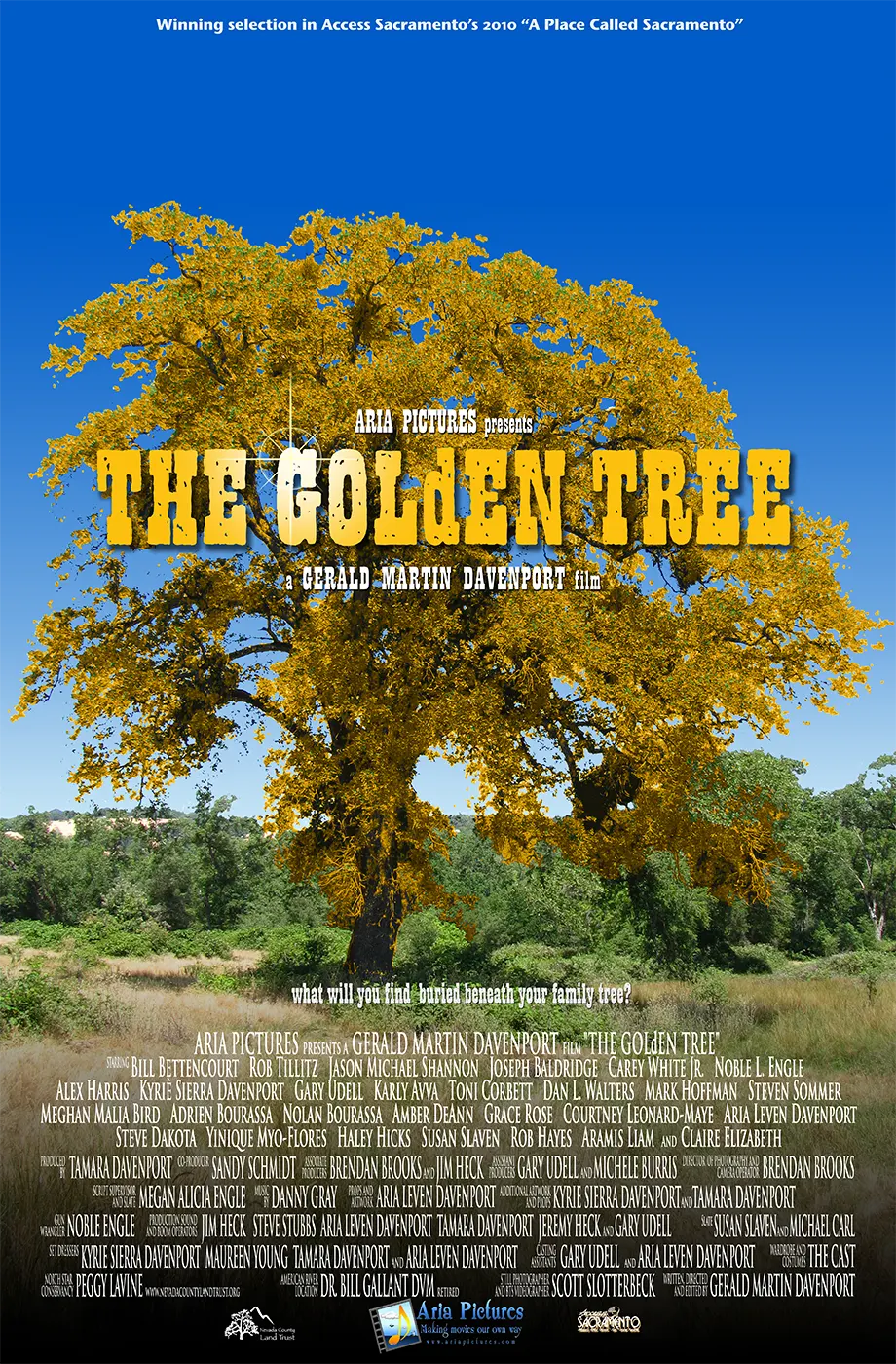 Official movie poster for THE GOLdEN TREE (2010).