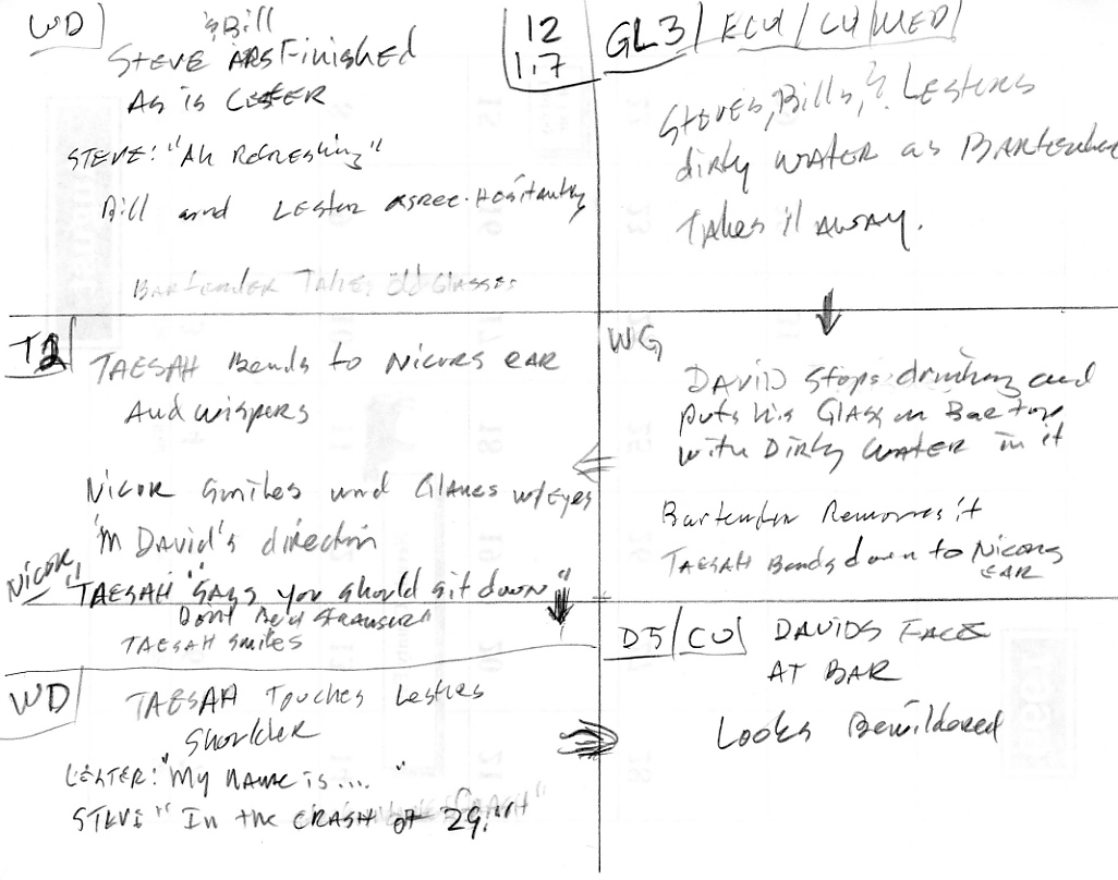 1.7b Storyboard for the WATERING hole.