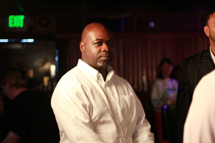 Paul T. McGee as Jackson - on the set of the WATERING hole Night 2 at the Cedar Room in Carmichael, California.