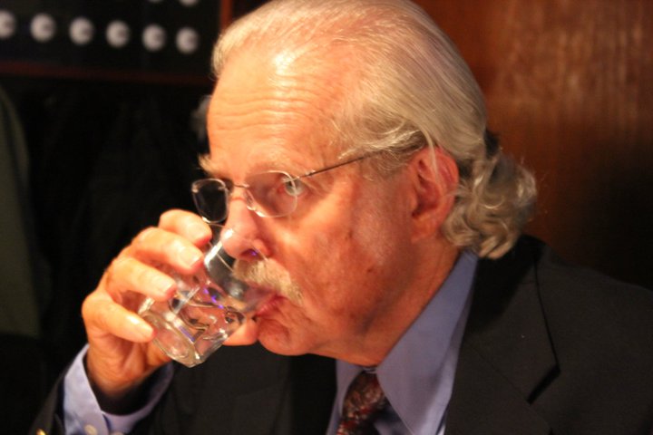 Daniel Roberts as Bill Trebor - on the set of the WATERING hole Night 2 at the Cedar Room in Carmichael, California.