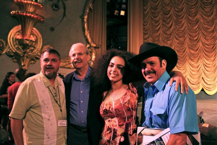 Gerald, Daniel Roberts, Christa Quinn, and Rob Tillitz - at the Crest Theater in Sacramento, California for Access Sacramento's 2011 A Place Called Sacemento Premeire.